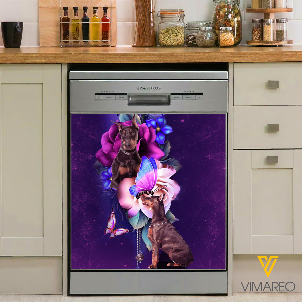 Doberman Kitchen Dishwasher Cover