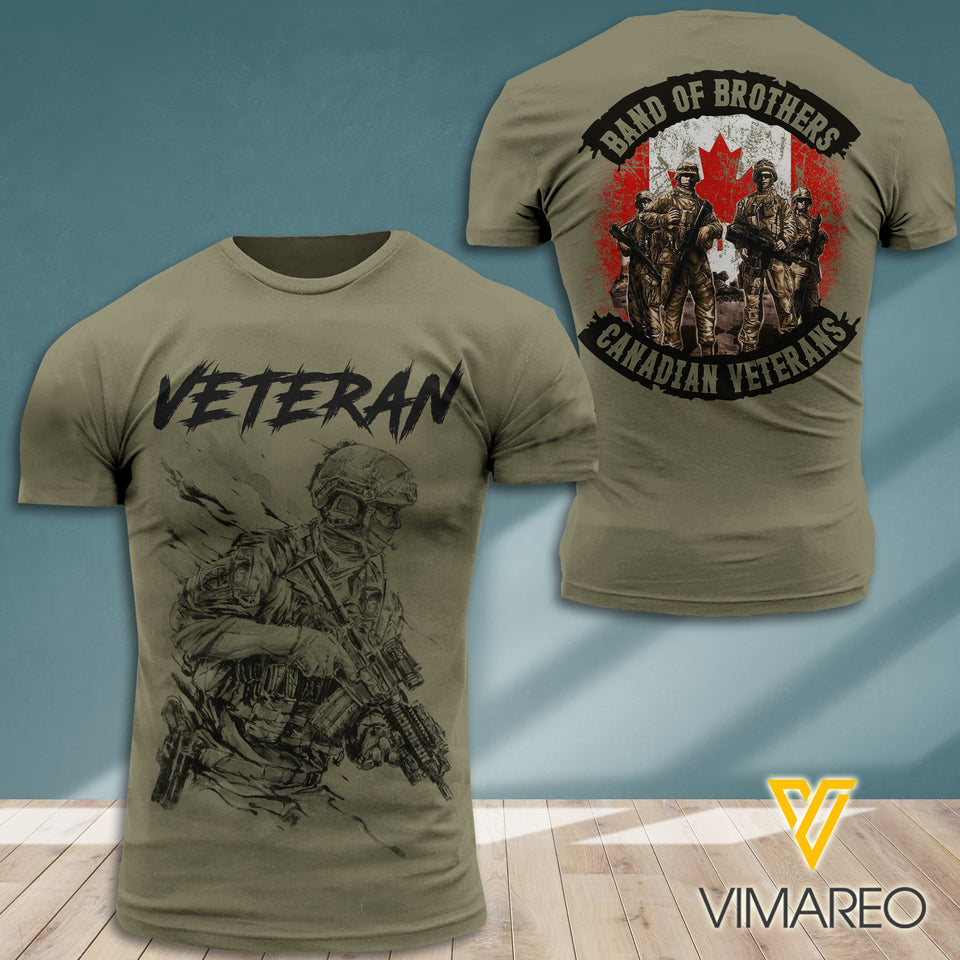 PHN CANADIAN VETERANS TSHIRT 3D PRINTED AUG-MA27