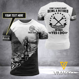 PHN Personalized Ironworker 3D Printed Shirt JUE-MA11
