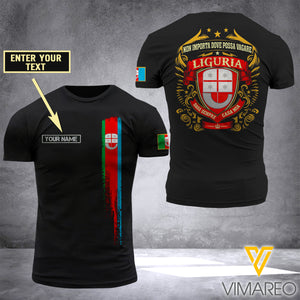 PHN PERSONALIZED Liguria TSHIRT 3D PRINTED APR-MA12