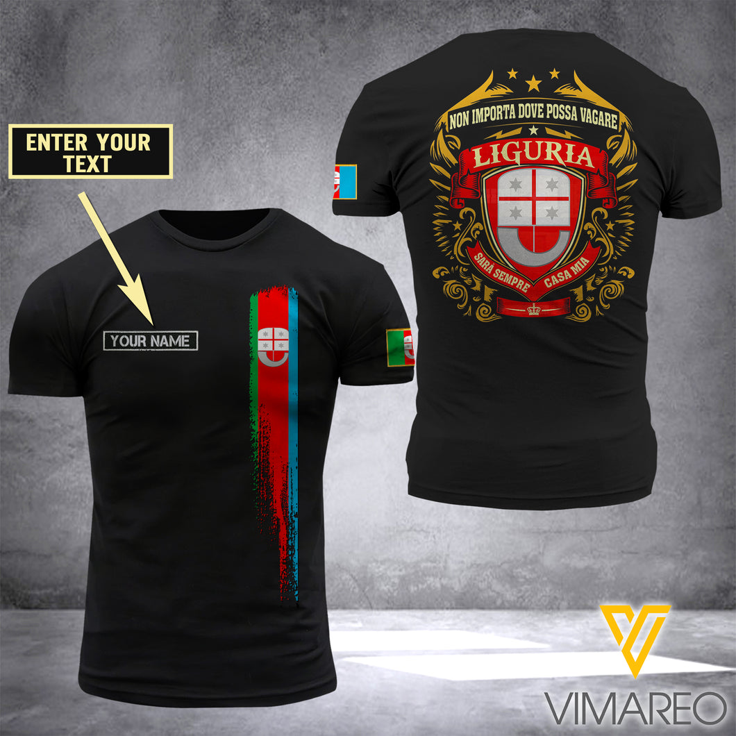 PHN PERSONALIZED Liguria TSHIRT 3D PRINTED APR-MA12