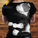 MH PITBULL DOG TSHIRT 3D PRINTED MAR-MA09