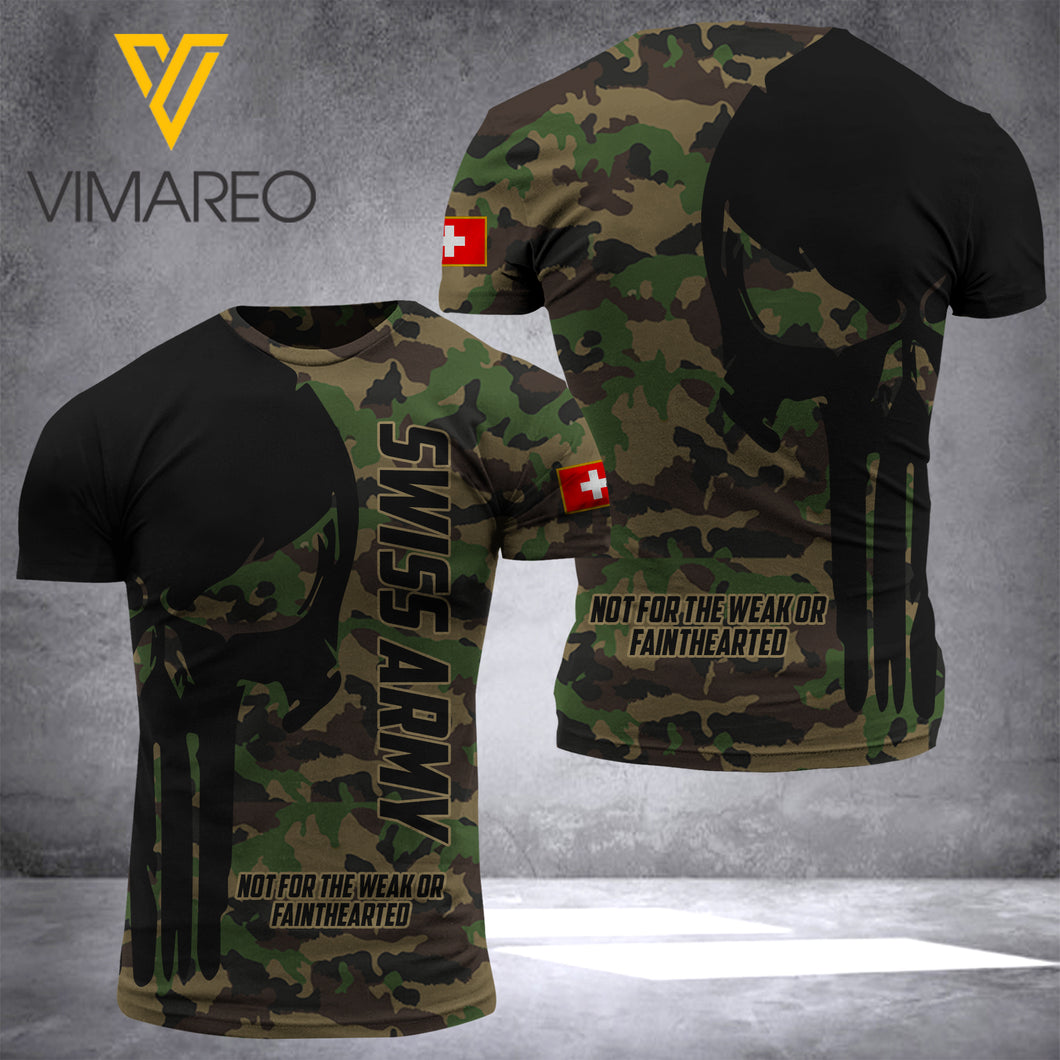 Swiss Soldier 3D Printed Combat Shirt EZA080621