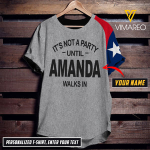 VMMH PERSONALIZED TEXAS GIRL TSHIRT PRINTED MAR-MA03