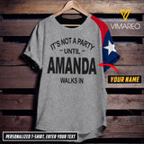 VMMH PERSONALIZED TEXAS GIRL TSHIRT PRINTED MAR-MA03