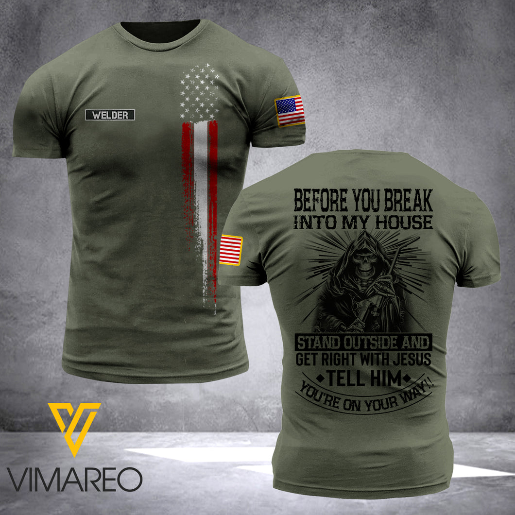 WELDER TSHIRT PRINTED APR-DT07