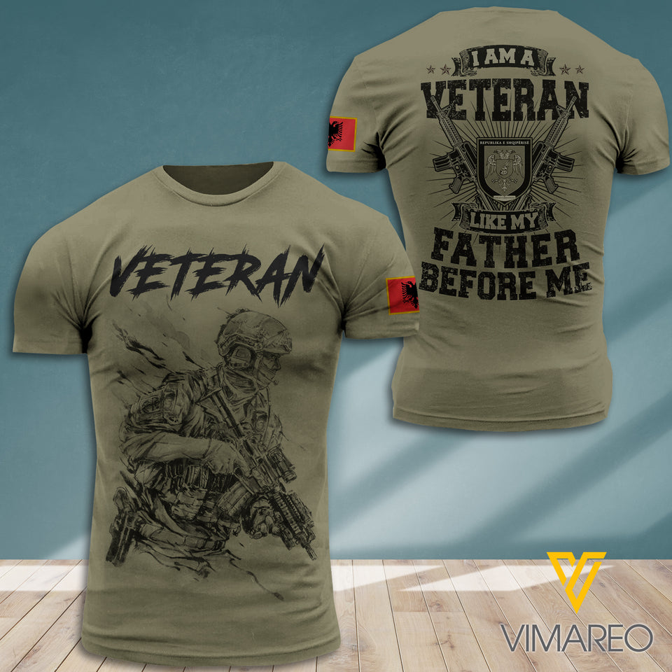 Albania Soldier 3D Printed Combat Shirt EZA260721