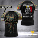 Customized Belgian Soldier 3D Printed Combat Shirt EZA0406