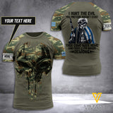 Customized Greece Soldier Hunt The Evil 3D Printed Shirt EZA310521