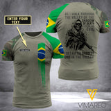 Customized Hungarian Soldier 3D Printed Combat Shirt EZA084