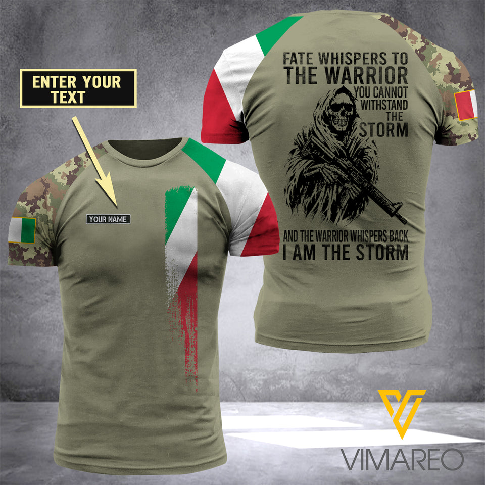 Customized Italian Air Force 3D Printed Combat Shirt EZA280421