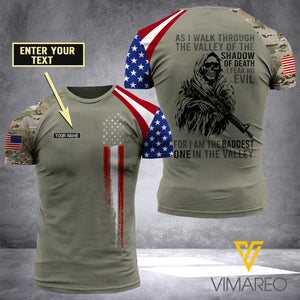 Customized US Soldier 3D Printed Combat Shirt EZA084