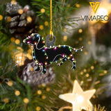 DACHSHUND HANGING ORNAMENT TNVQ0410