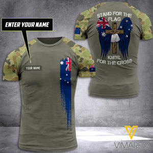 AUSTRALIAN ARMY T SHIRT 3D PRINTED
