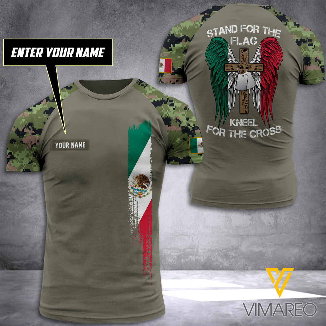 MEXICO ARMY T SHIRT 3D PRINTED