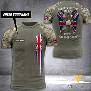 BRITISH ARMY T SHIRT 3D PRINTED