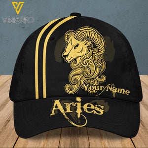 PERSONALIZED ARIES PEAKED CAP 3D