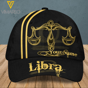 LIBRA PERSONALIZED ARIES PEAKED CAP 3D