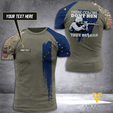 CUSTOMIZED THESE COLORS RELOAD ALASKA ARMY T SHIRT 3D PRINTED