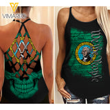 WASHINGTON-WE THE PEOPLE CRISS-CROSS OPEN BACK CAMISOLE TANK TOP