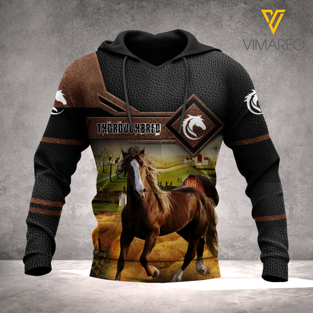 VH Thoroughbred HOODIE 3D ALL PRINT 2302 N.V