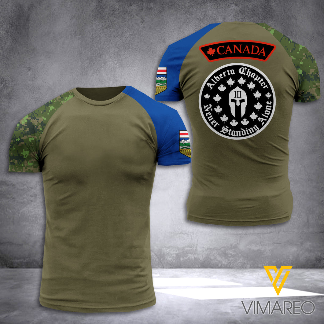 ALBERTA CHAPTER TSHIRT 3D PRINTED JUE-MD30