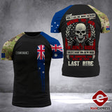 Customized Australian Soldier 3D Printed Combat Shirt EZD210521