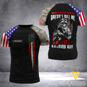 Customized US Soldier 3D Printed Combat Shirt EZD100621