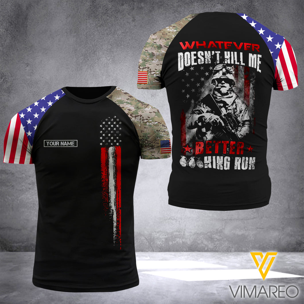 Customized US Soldier 3D Printed Combat Shirt EZD100621