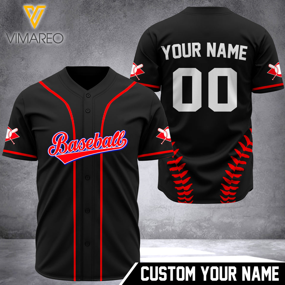KHMD CUSTOMIZE BASEBALL Jersey  SHIRT 3D PRINTED 0605