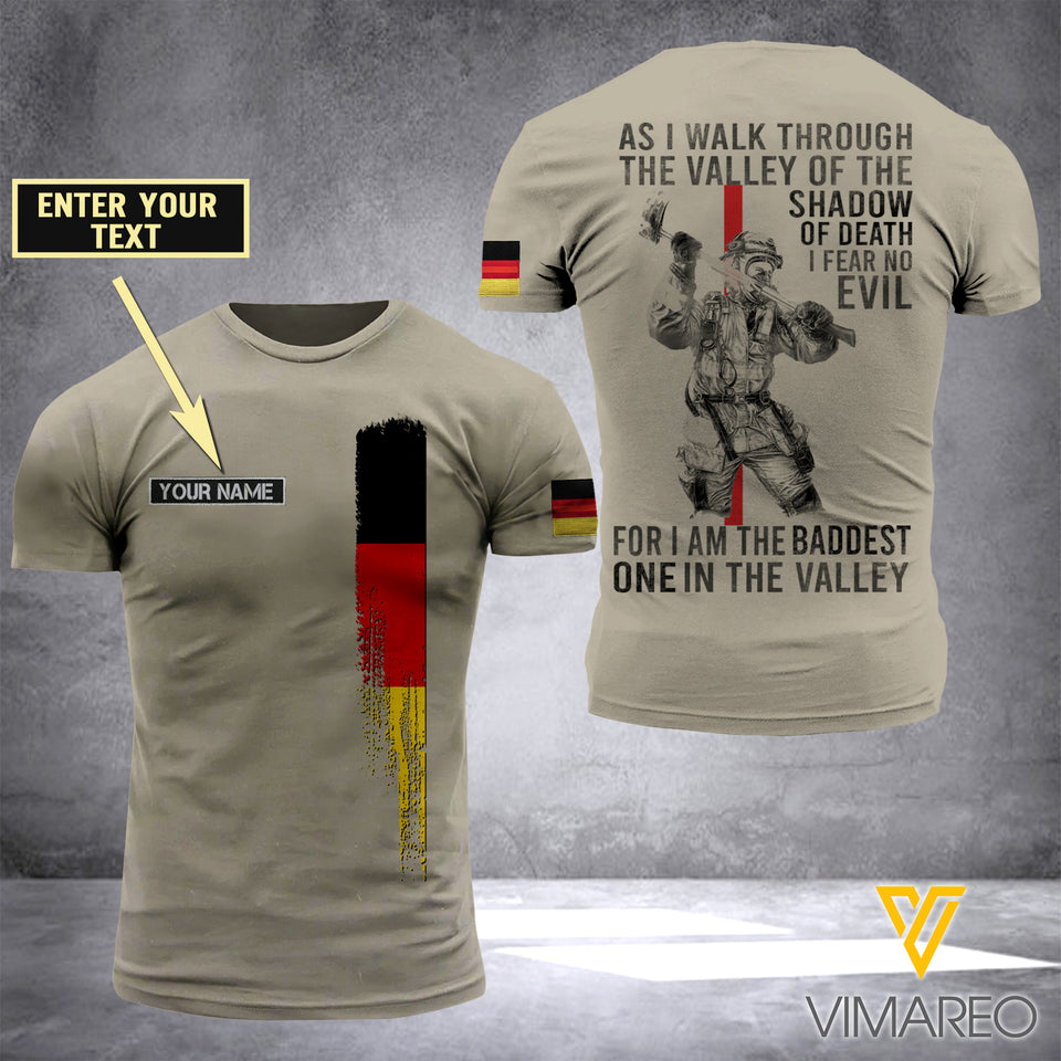Customized German 3D Printed Combat Shirt EZD090621