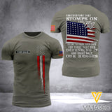 Customized USA Flag 3D PRINTED TSHIRT 2804NGBD