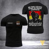 Customized Berlin Flag 3D PRINTED SHIRT 0707D