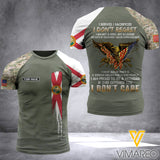 Florida Camo Customized 3D PRINTED SHIRT