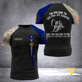 Customized Indiana Flag 3D PRINTED SHIRT 0204NGBD