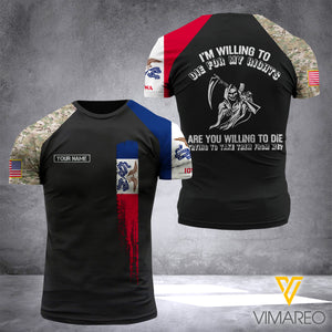 Customized Iowa Flag 3D PRINTED SHIRT 0204NGBD