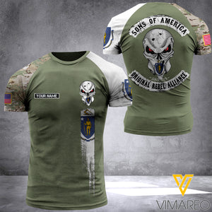 Massachusetts CUSTOMIZE T SHIRT 3D PRINTED TL93 SONS