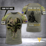 Customized Australian Soldier 3D Printed Combat Shirt EZD030621