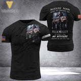 August Man Customized 3D PRINTED SHIRT TVM