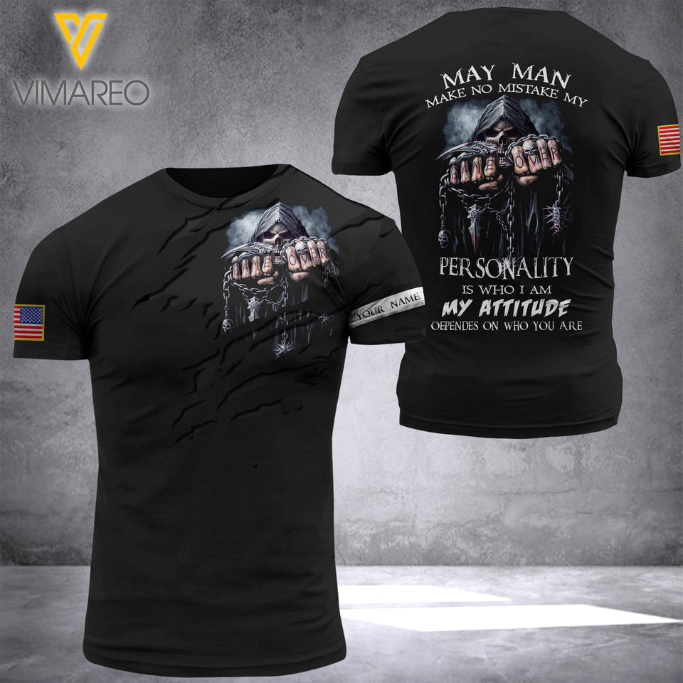 May Man Customized 3D PRINTED SHIRT TVM