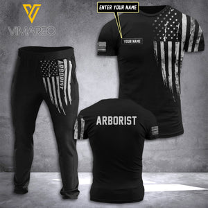 Personalized Arborist Tshirt Sweatpants NBVE