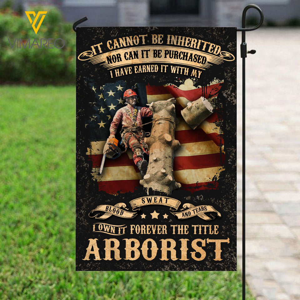 Arborist Own it the title Flag JXGGE