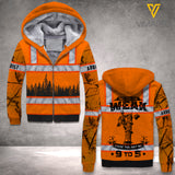 PERSONALIZED ARBORIST FLEECE HOODIE 3D PRINTED LC