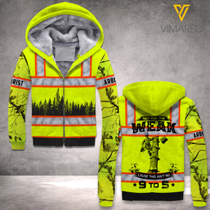 PERSONALIZED ARBORIST FLEECE HOODIE 3D PRINTED LC