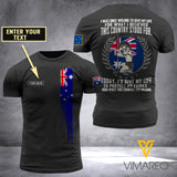 Personalized Australian Tshirt XNEHR