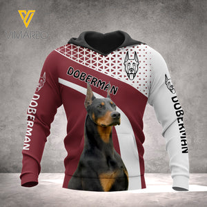 Doberman CUSTOMIZE HOODIE 3D TPM