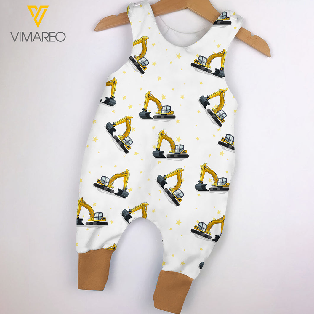 Excavator Baby Romper KSHEU1
