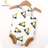 Excavator Baby Romper KSHEU4
