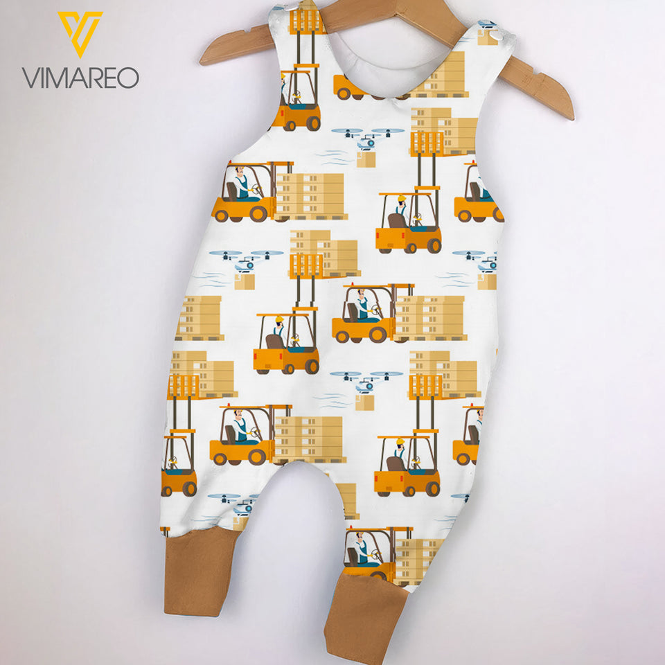 Forklift Baby Romper KSHEU1