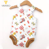 Firefighter Baby Romper KSHEU4